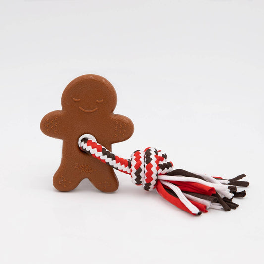 Holiday ZippyTuff Teether - Gingerbread Man