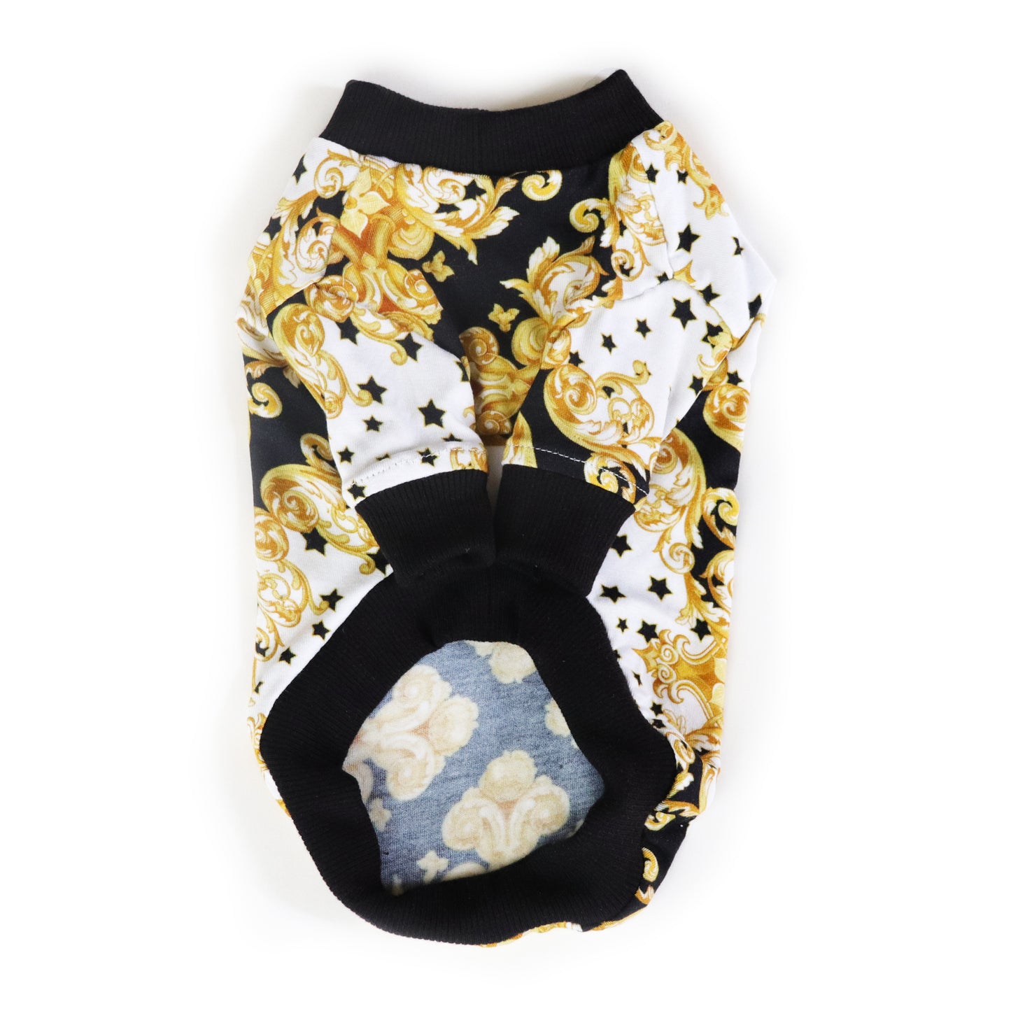 Baroque White - Long Sleeves