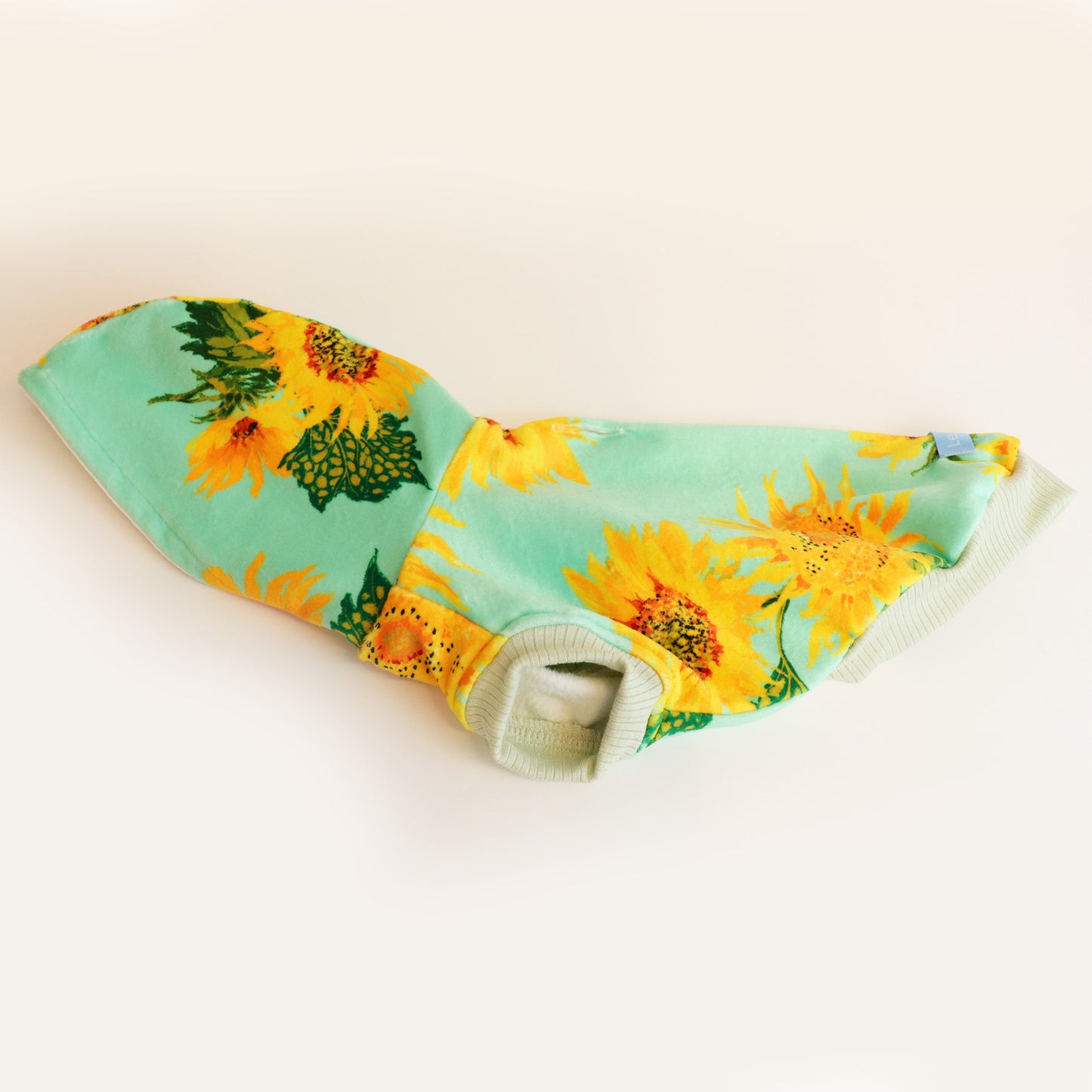 Sunflower Hoodie Mint (made-to-order)