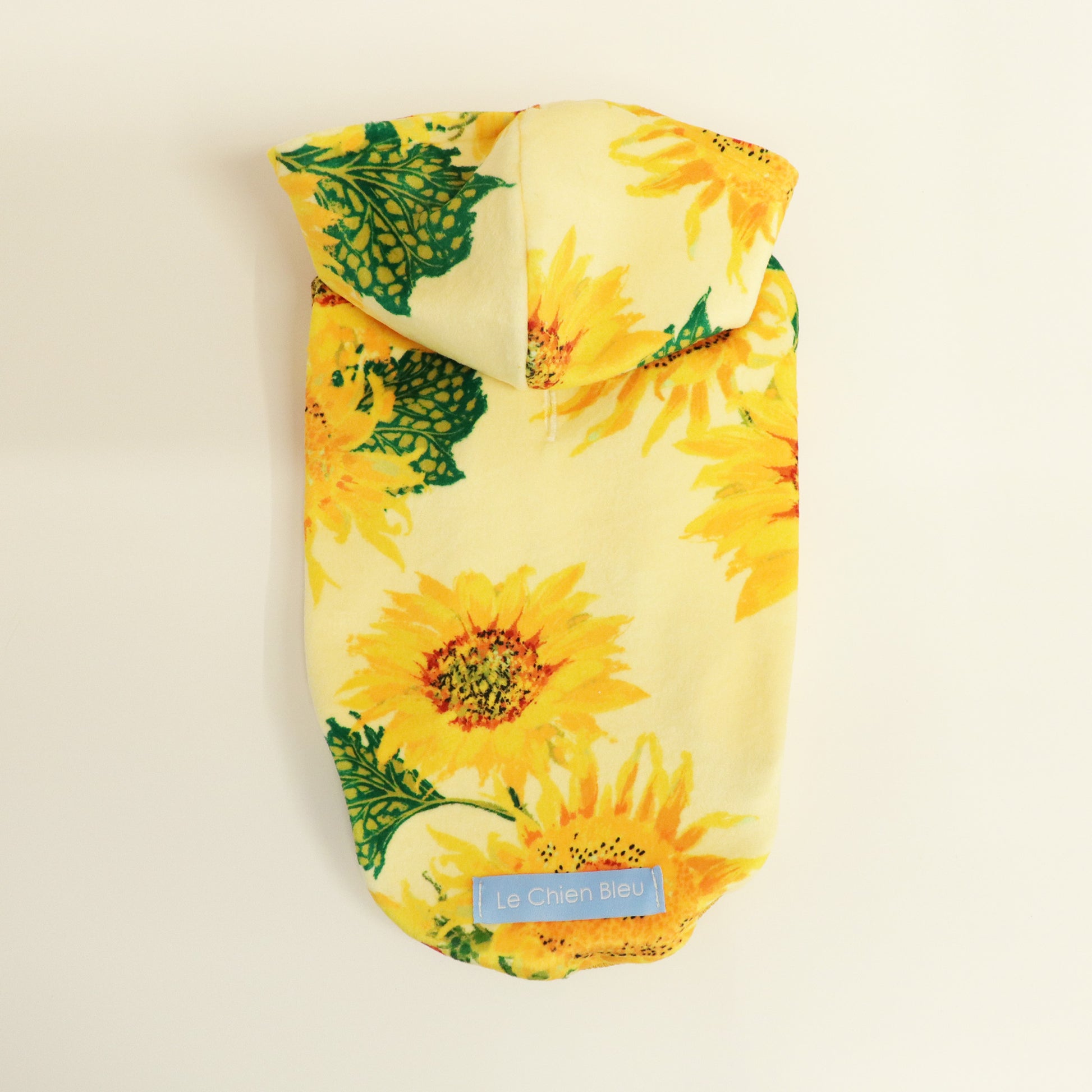 Sunflower Hoodie Yellow (made-to-order) – Le Chien Bleu NY