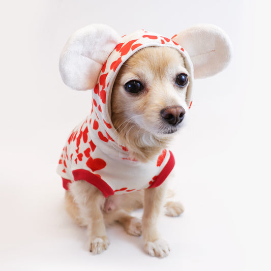 Cupid Mouse Sleeveless Hoodie