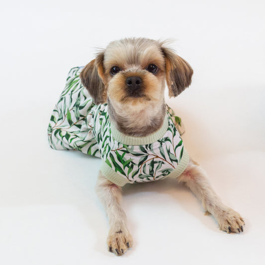 Foliage Sleeveless Dress