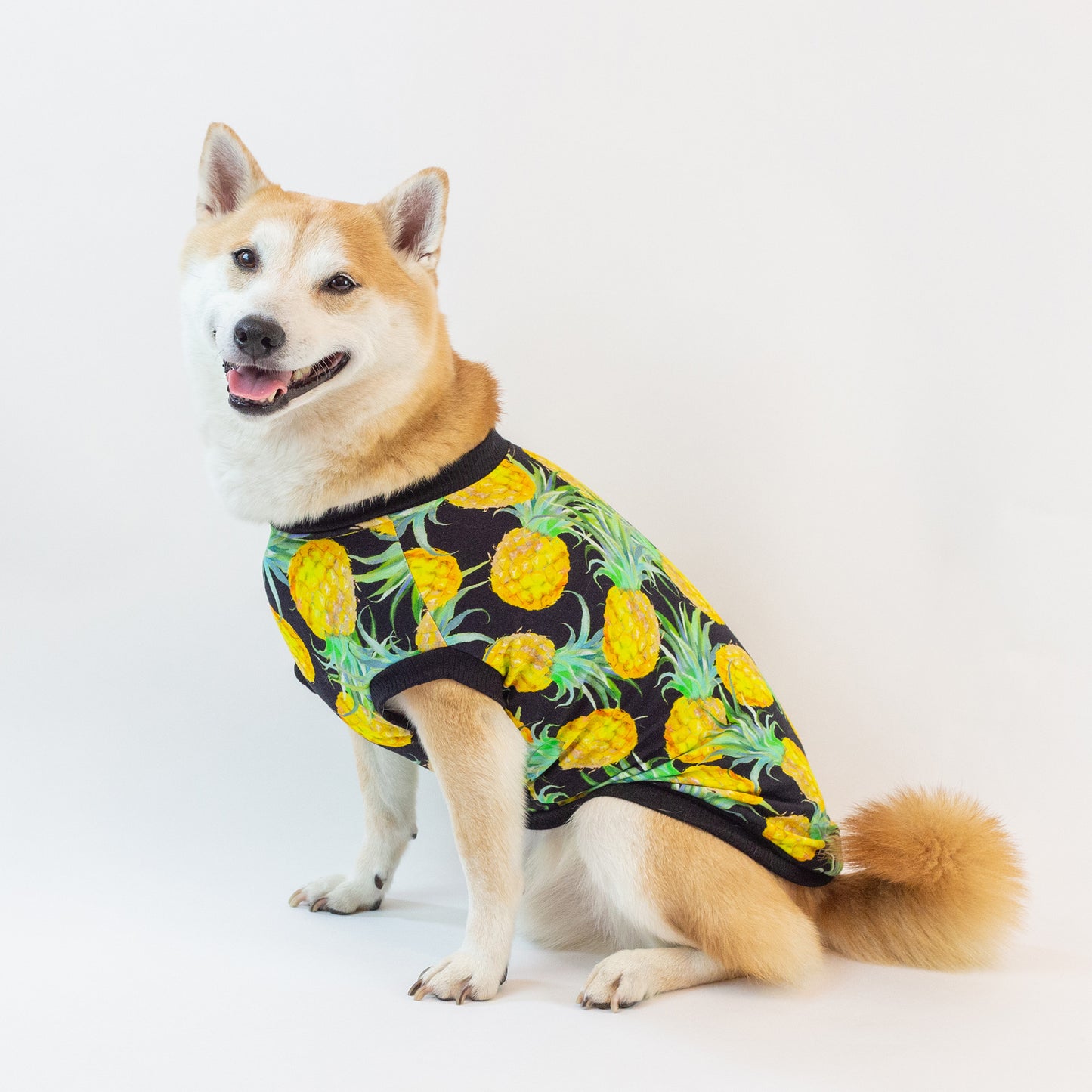 Pineapple Black - Sleeveless