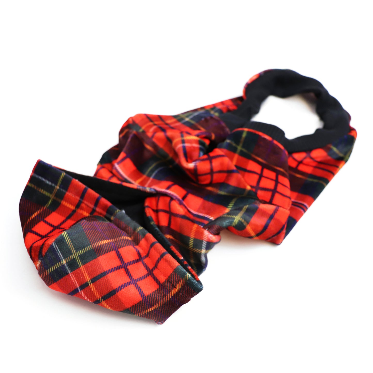Red Plaid Hoodie (made-to-order)