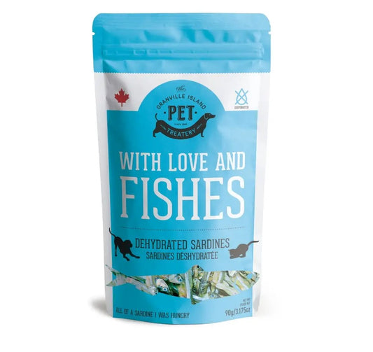With Love and Fishes (Sardines for dog, cat)