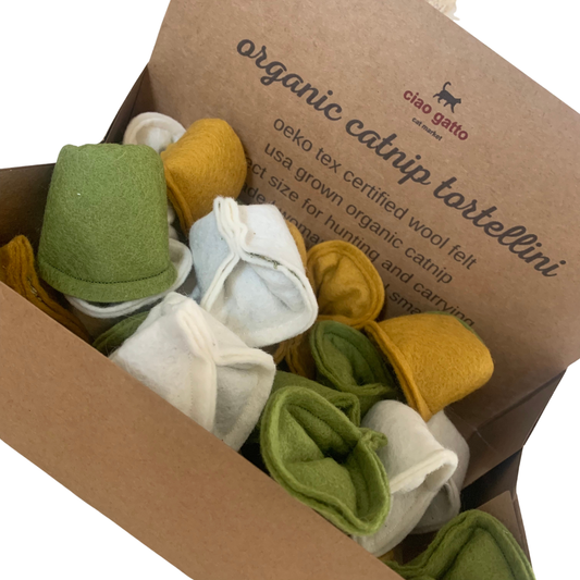 Organic catnip tortellini (Set of 3)