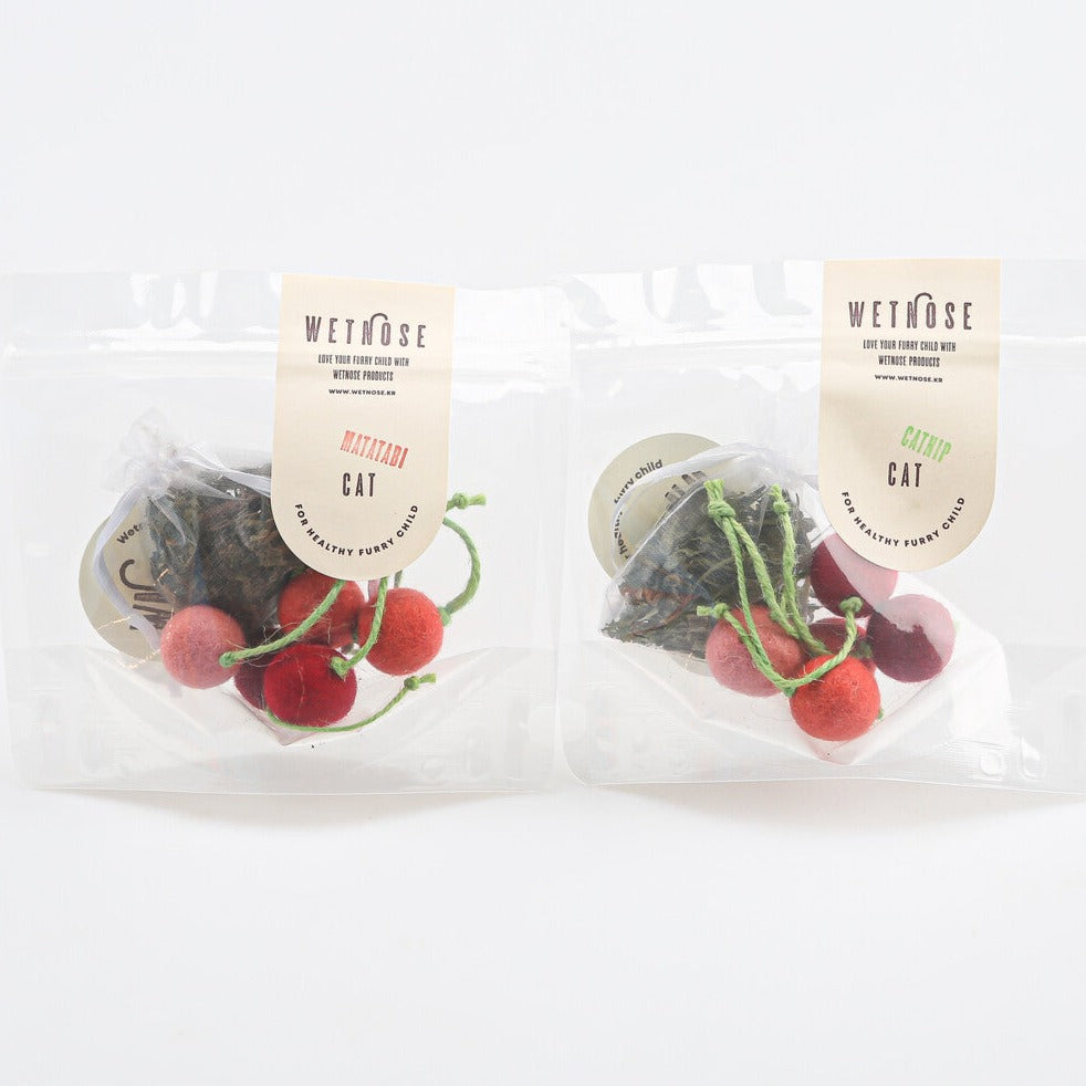 Cherry Set Cat Toy