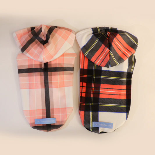 Holiday Plaid Hoodie (made-to-order)