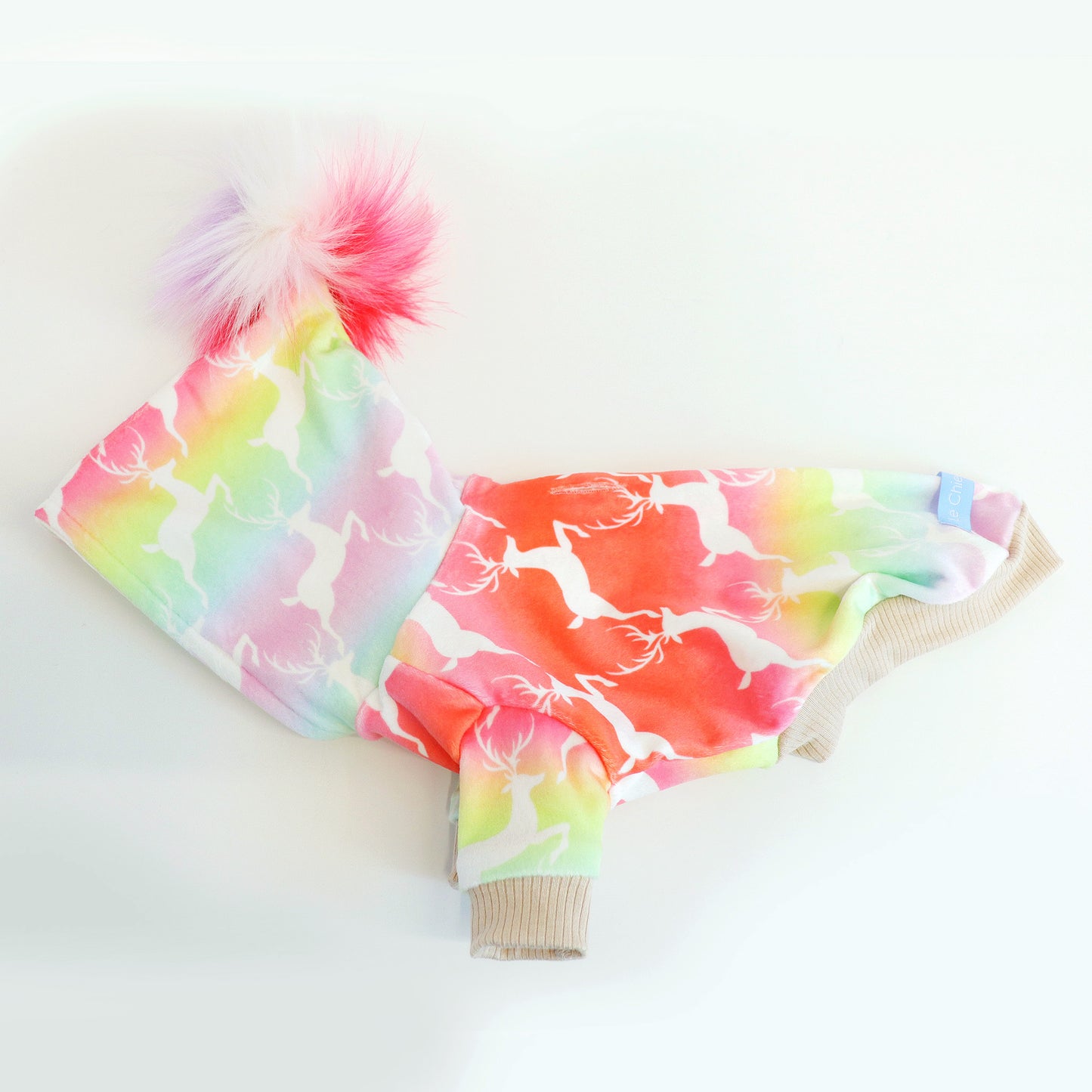 Holiday Reindeer Hoodie (made-to-order)