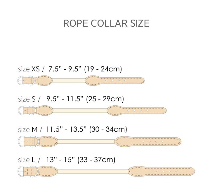 Stroll Light Weight Rope Collar